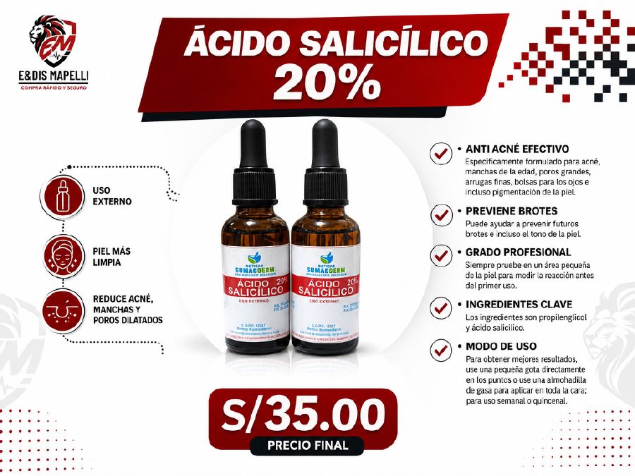 Ácido Salicílico 20%