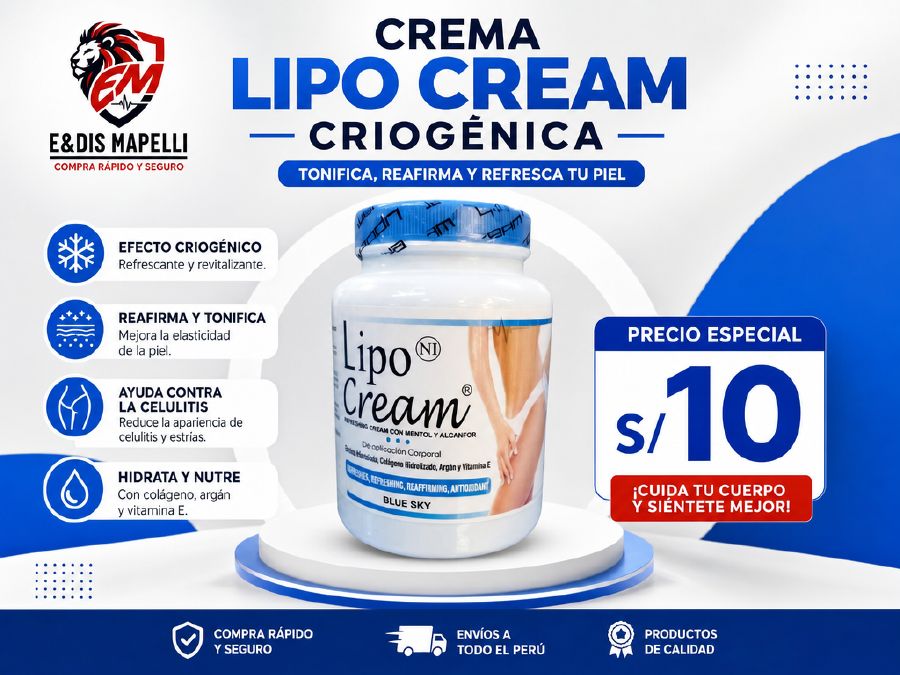 Crema Lipo Cream Criogénica