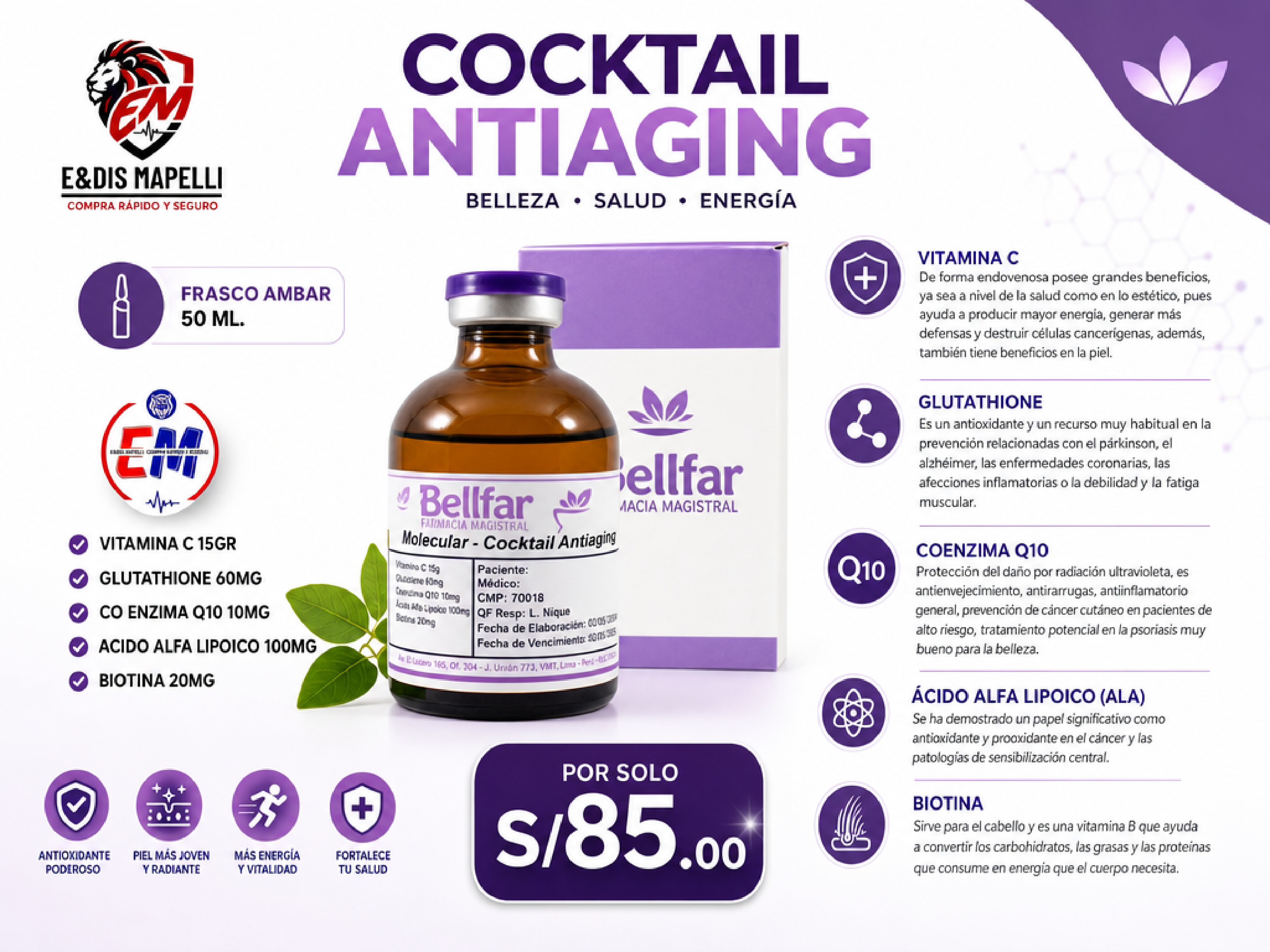 Cocktail Antiaging Bellfar
