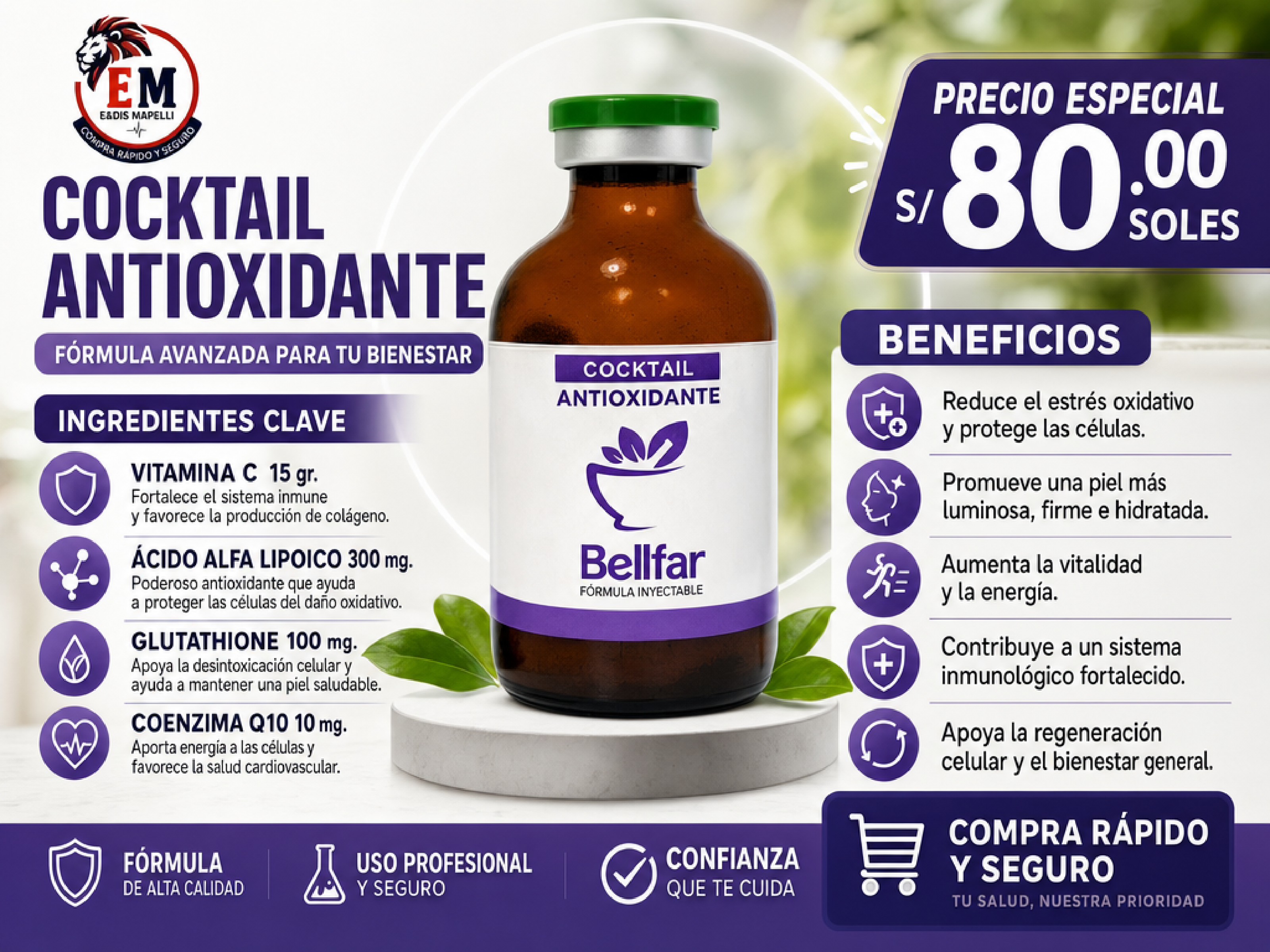 Cocktail Antioxidante