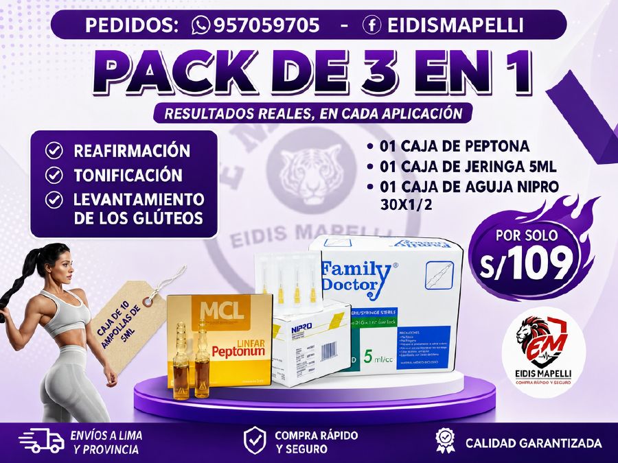 Pack 3 en 1