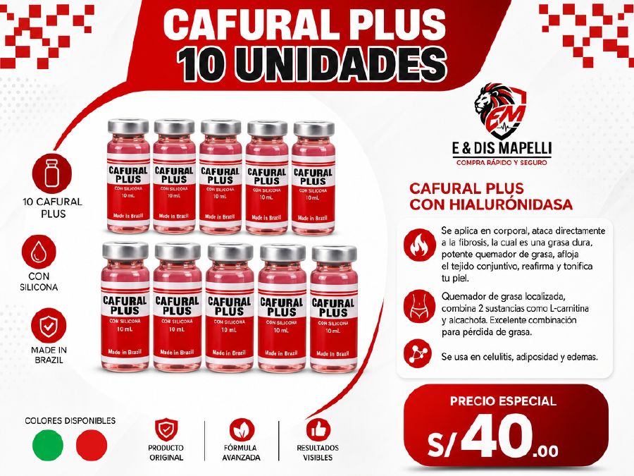 Cafural Plus 10 unidades