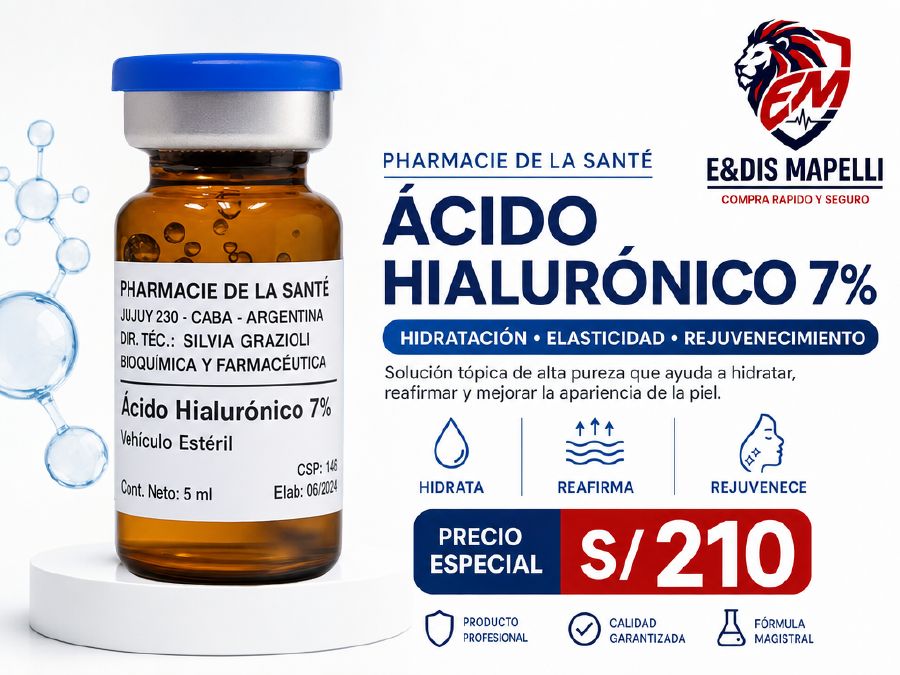 Ácido Hialurónico 7%